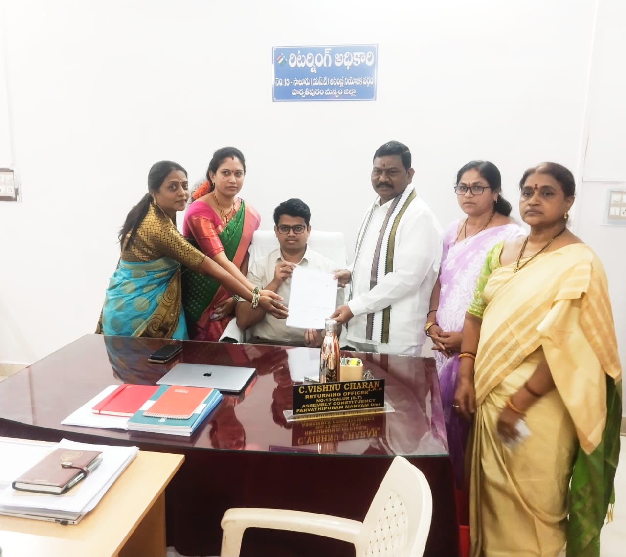 రాజన్న దొర నామినేషన్