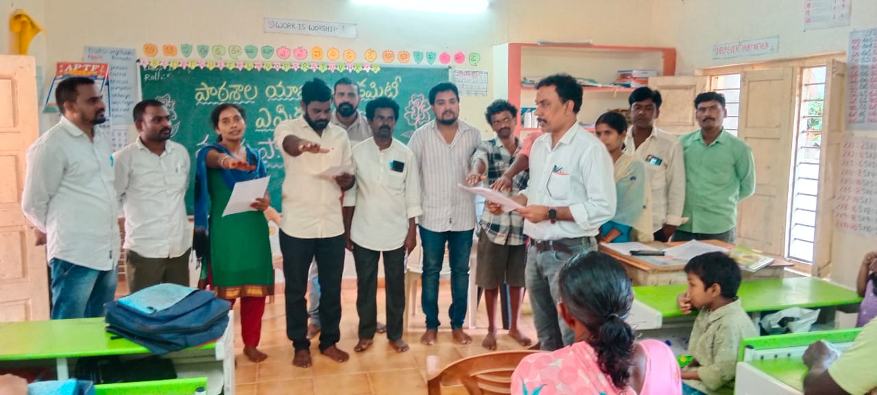విద్యాకమిటి ఎన్నికల్లో తెలుగుదేశం పార్టీ అభ్యర్థి శ్రీ జమ్ము ప్రసాద్ గారు
