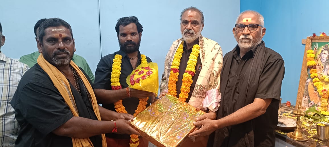జూన్ నెల 26 వ తేదీ న శబరిమల దివ్య క్షేత్రంనకు కాలినడకన ప్రయాణం పూర్తి
