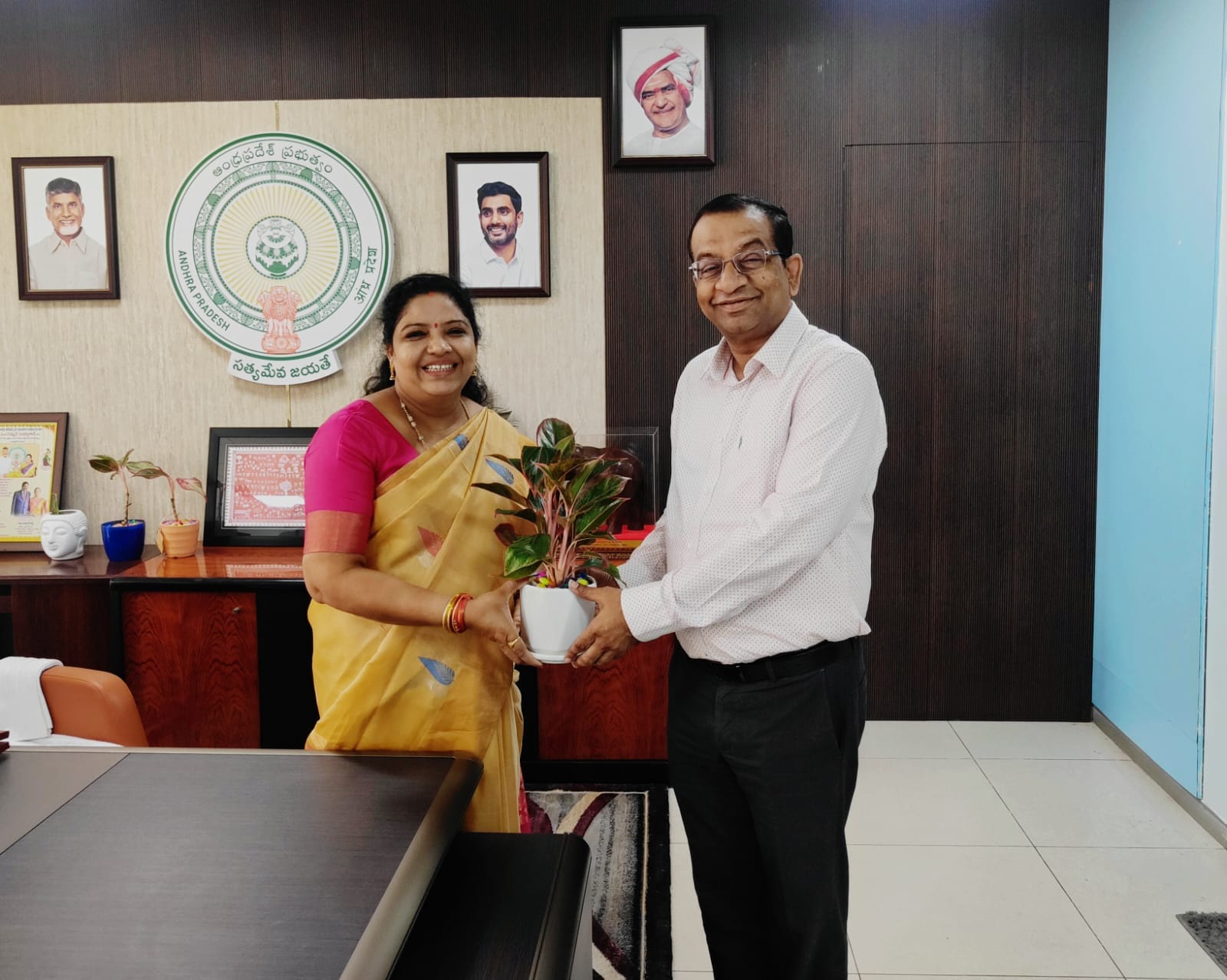 గిరిజన సంక్షేమ శాఖకు కొత్తగా ప్రధాన కార్యదర్శిగా నియమితులైన ఎం.ఎం. నాయక్ IAS