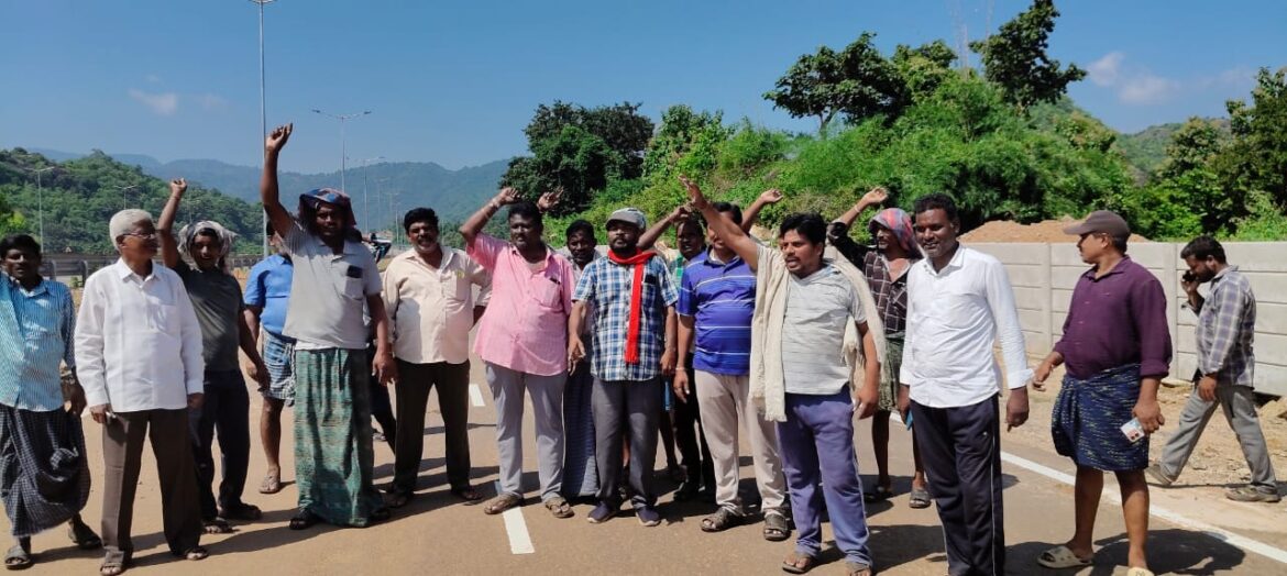 పంట పొలాలకు దారులు కల్పించాలి