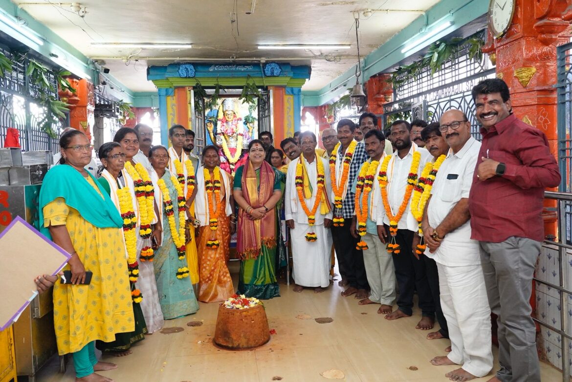 శ్రీ సంబర పోలమాంబ ఆలయ కమిటీ ప్రమాణ శ్రీకారం