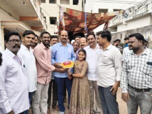 మాస్టర్ మైండ్స్ స్కూల్ -పూసపాటిరేగ విద్యార్థిని లాస్యకు అరుదైన విజయం