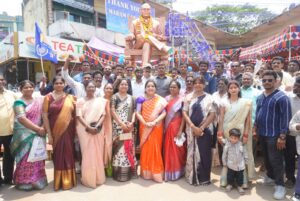 సాలూరు లో డాక్టర్ బి.ఆర్. అంబేద్కర్ విగ్రహ ఆవిష్కరణ