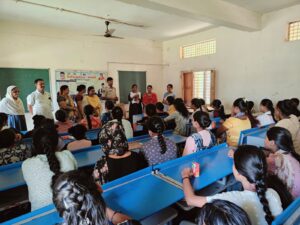 పాచిపెంట పోలీసుల ఆధ్వర్యంలో *కిషోర వికాసం* కార్యక్రమం