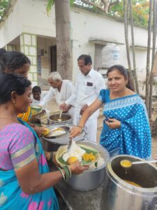 సమాజ సేవలో పాల్గొనడం ఆనందదాయకం.గ్లోబల్ స్పూర్తి రాష్ట్ర అధ్యక్షులు రాధానాయుడు