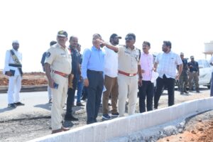 ప్రధాన మంత్రి పర్యటనకు భద్రత ఏర్పాట్ల పర్యవేక్షణ