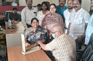 ఉచిత మెగా వైద్య శిబిరం నిర్వహణ