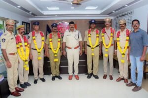 శాంతిభద్రతల పరిరక్షణలో మీ సేవలు అభినందనీయం విజయనగరం జిల్లా ఎస్పీ ఎ.ఆర్.దామోదర్,ఐపిఎస్