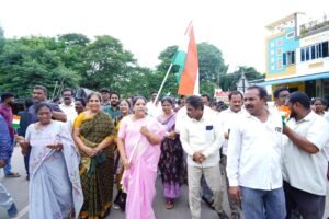 సాలూరులో ఘనంగా తిరంగా యాత్ర