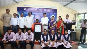 జాతీయ ఉత్తమ ఉపాధ్యాయ పురస్కార గ్రహీత రాజేష్‌కు ఘన సత్కారం