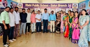 రుషి పాఠశాలలో ఉపాధ్యాయ దినోత్సవ వేడుకలు