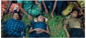 కోనేట్లో స్నానానికి వెళ్లి ముగ్గురు చిన్నారుల మృతి